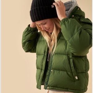 Tiny Big Sister - Amazing green puffer - hard to find brand!